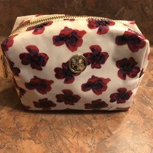 Tory Burch makeup bag.